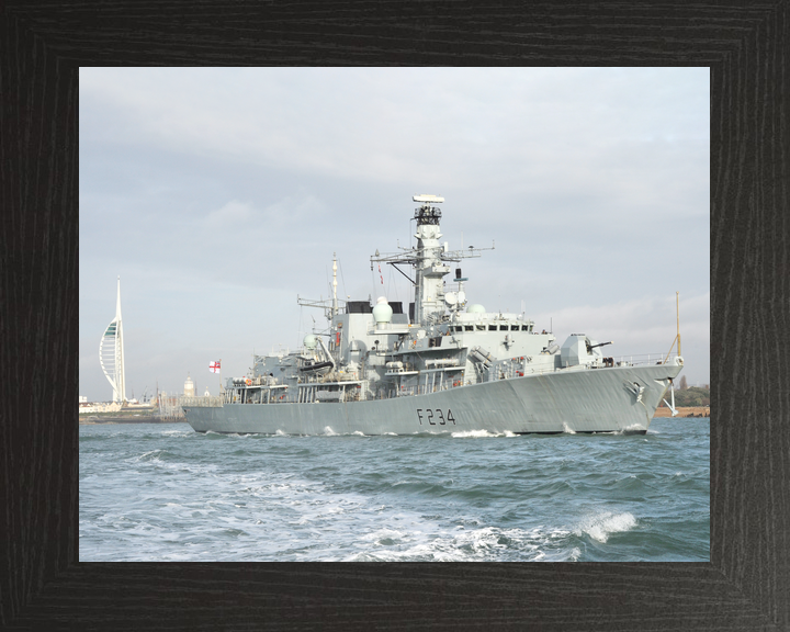HMS Iron Duke F234 Type 23 Frigate January 2011 Photo Print - Posters, Prints, & Visual Artwork - by Hampshire Prints (image 3 of 9)