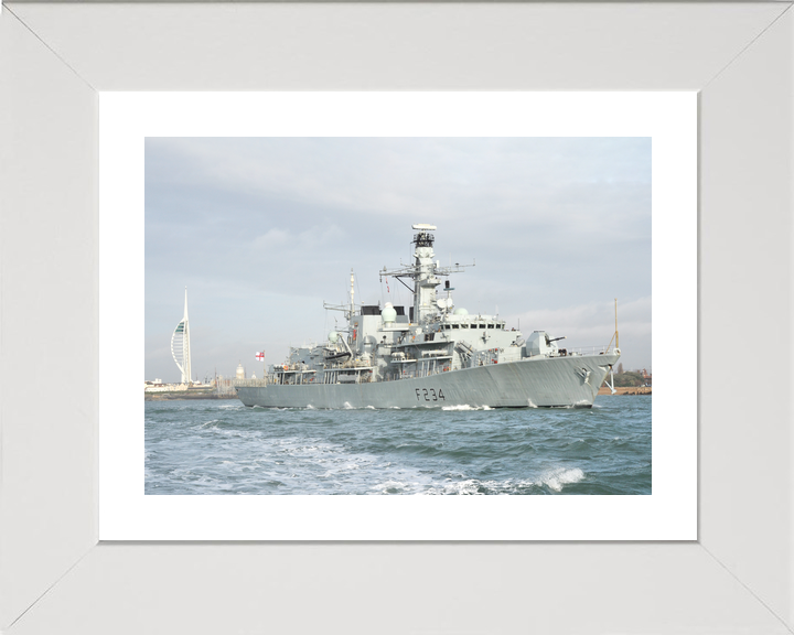 HMS Iron Duke F234 Type 23 Frigate January 2011 Photo Print - Posters, Prints, & Visual Artwork - by Hampshire Prints (image 4 of 9)