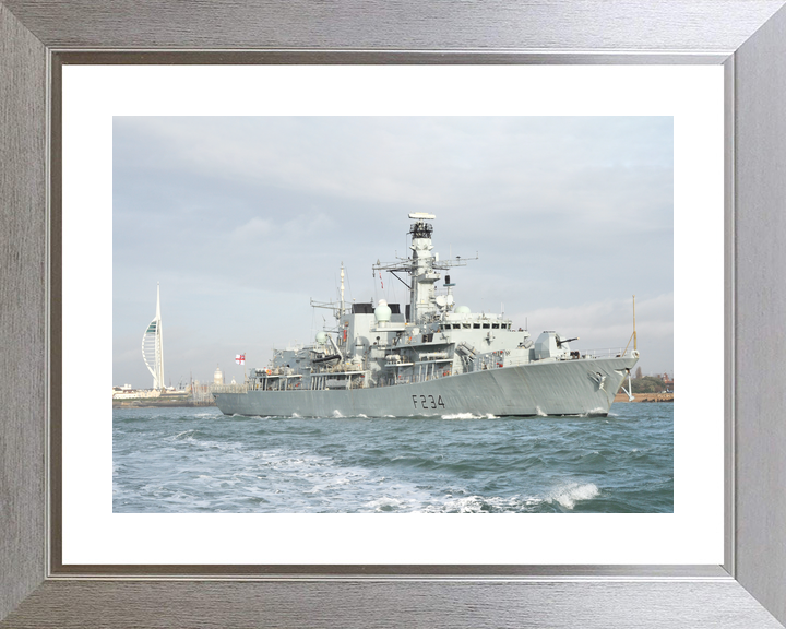 HMS Iron Duke F234 Type 23 Frigate January 2011 Photo Print - Posters, Prints, & Visual Artwork - by Hampshire Prints (image 6 of 9)
