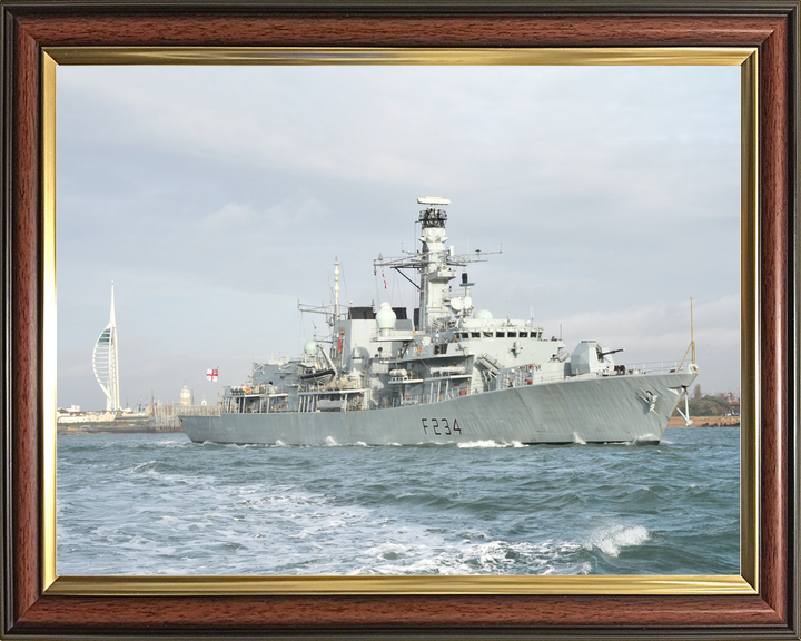 HMS Iron Duke F234 Type 23 Frigate January 2011 Photo Print - Posters, Prints, & Visual Artwork - by Hampshire Prints (image 9 of 9)