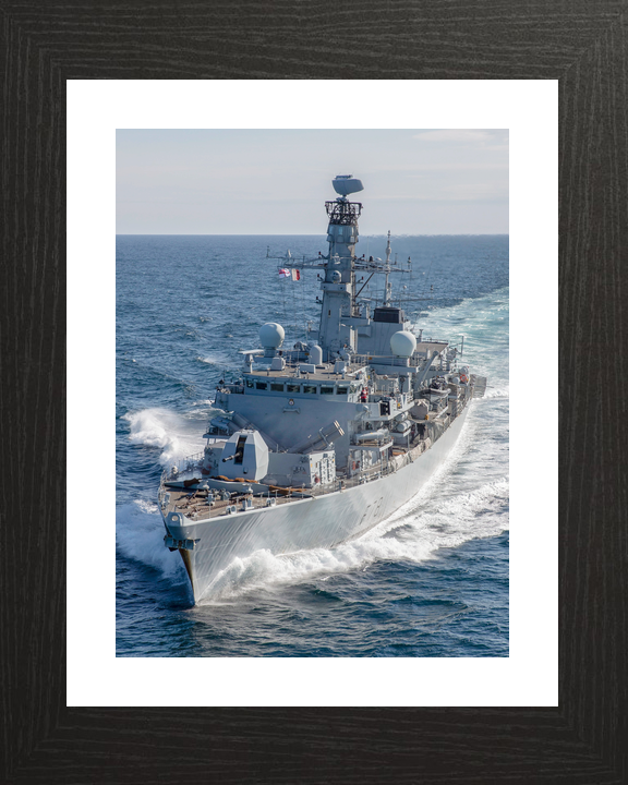 HMS Kent F78 Type 23 Frigate 30 April 2020 High port Bow View Photo Print - Posters, Prints, & Visual Artwork - by Hampshire Prints (image 2 of 9)