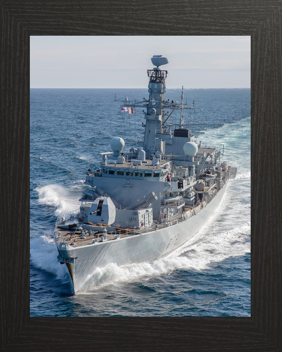 HMS Kent F78 Type 23 Frigate 30 April 2020 High port Bow View Photo Print - Posters, Prints, & Visual Artwork - by Hampshire Prints (image 3 of 9)