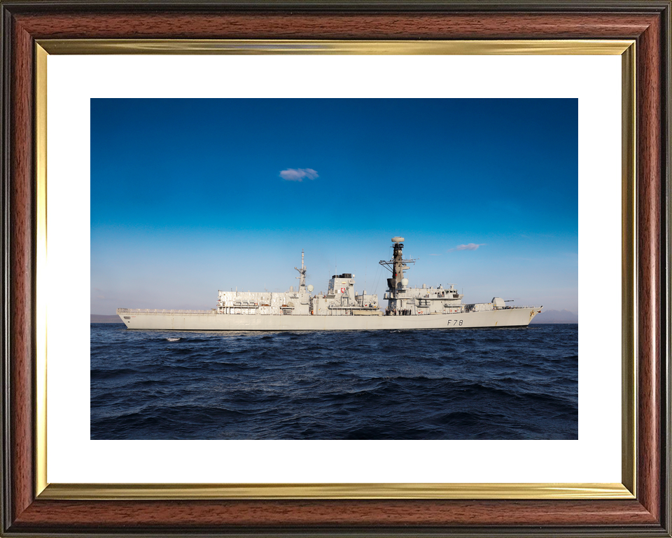 HMS Kent F78 Type 23 Frigate 5 April 2019 Photo Print - Posters, Prints, & Visual Artwork - by Hampshire Prints (image 8 of 9)