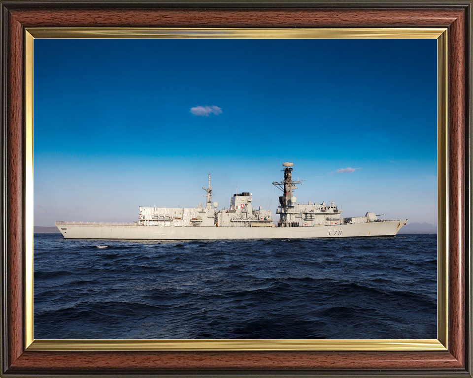 HMS Kent F78 Type 23 Frigate 5 April 2019 Photo Print - Posters, Prints, & Visual Artwork - by Hampshire Prints (image 9 of 9)