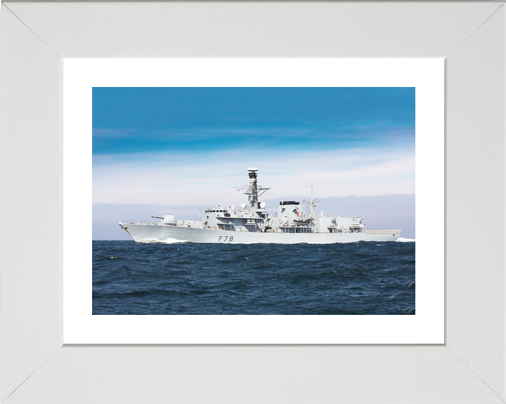 HMS Kent F78 Type 23 Frigate 6 April 2019 Photo Print - Posters, Prints, & Visual Artwork - by Hampshire Prints (image 4 of 9)