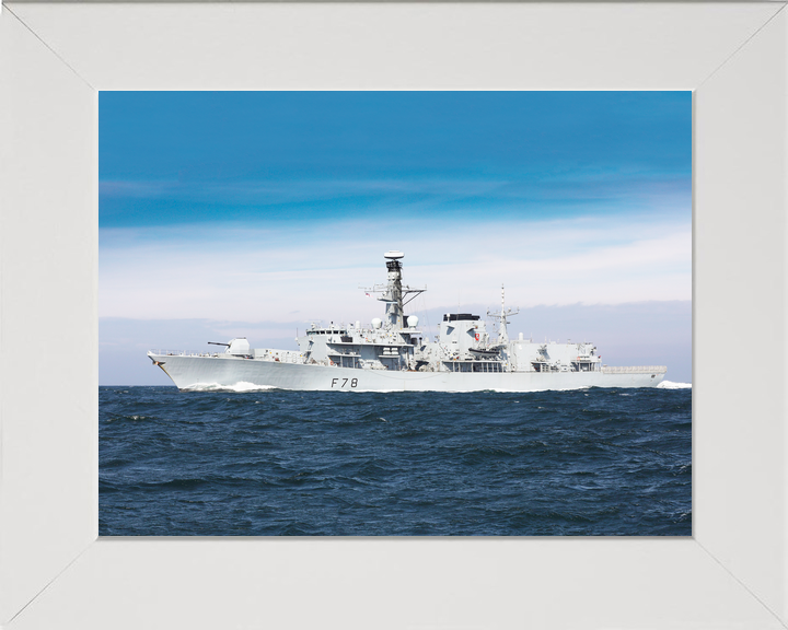 HMS Kent F78 Type 23 Frigate 6 April 2019 Photo Print - Posters, Prints, & Visual Artwork - by Hampshire Prints (image 5 of 9)