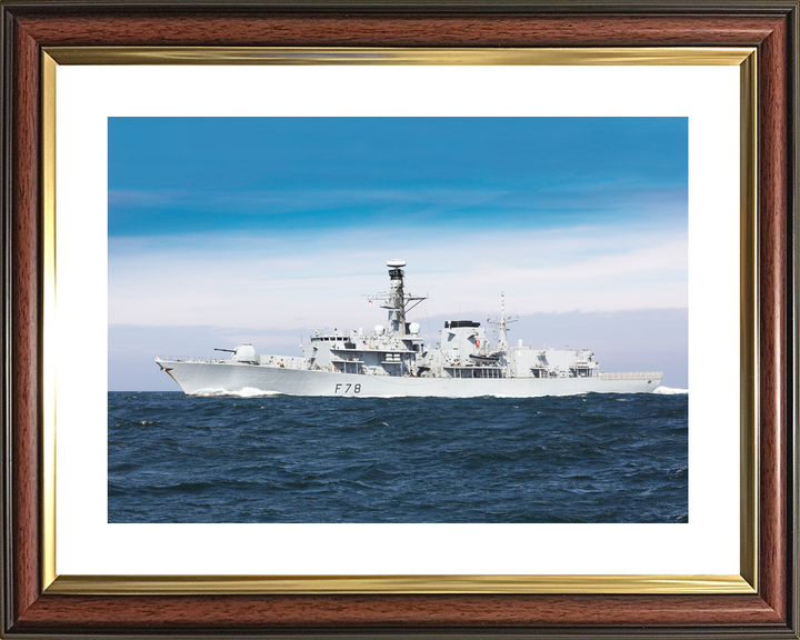 HMS Kent F78 Type 23 Frigate 6 April 2019 Photo Print - Posters, Prints, & Visual Artwork - by Hampshire Prints (image 8 of 9)