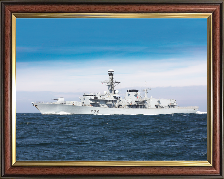 HMS Kent F78 Type 23 Frigate 6 April 2019 Photo Print - Posters, Prints, & Visual Artwork - by Hampshire Prints (image 9 of 9)