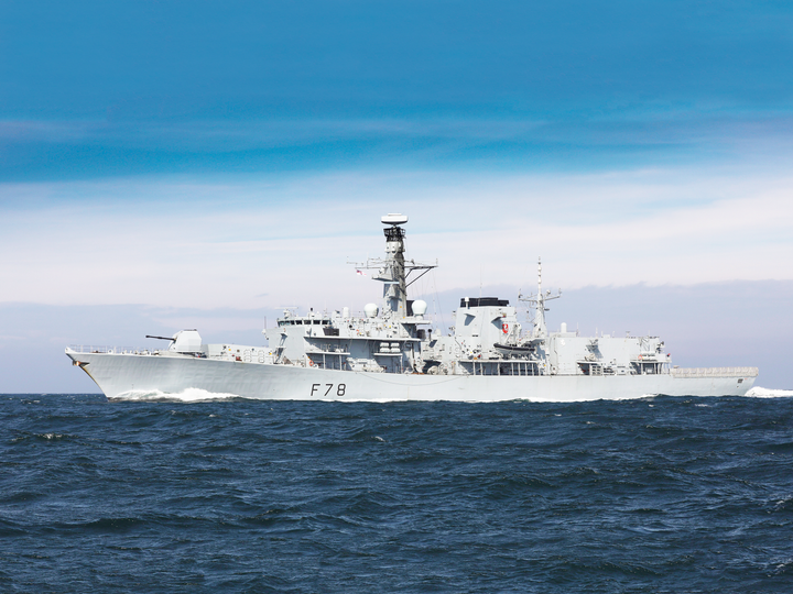 HMS Kent F78 Type 23 Frigate 6 April 2019 Photo Print - Posters, Prints, & Visual Artwork - by Hampshire Prints (image 1 of 9)
