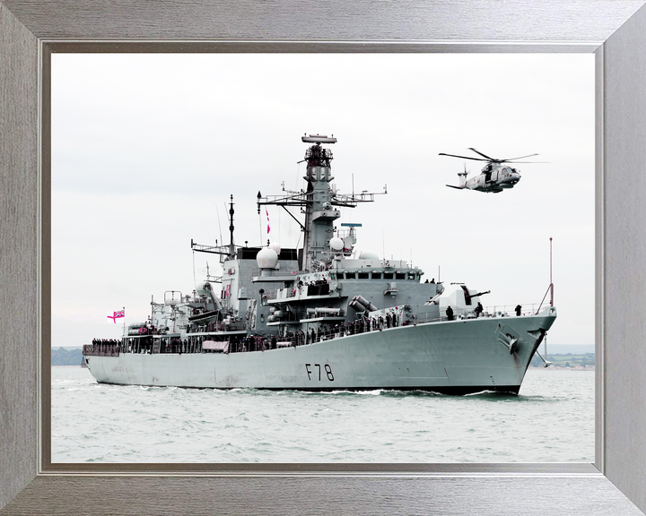 HMS Kent F78 Type 23 Frigate 9 October 2013 Photo Print - Posters, Prints, & Visual Artwork - by Hampshire Prints (image 7 of 9)