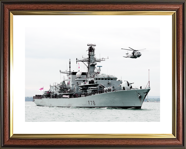 HMS Kent F78 Type 23 Frigate 9 October 2013 Photo Print - Posters, Prints, & Visual Artwork - by Hampshire Prints (image 8 of 9)