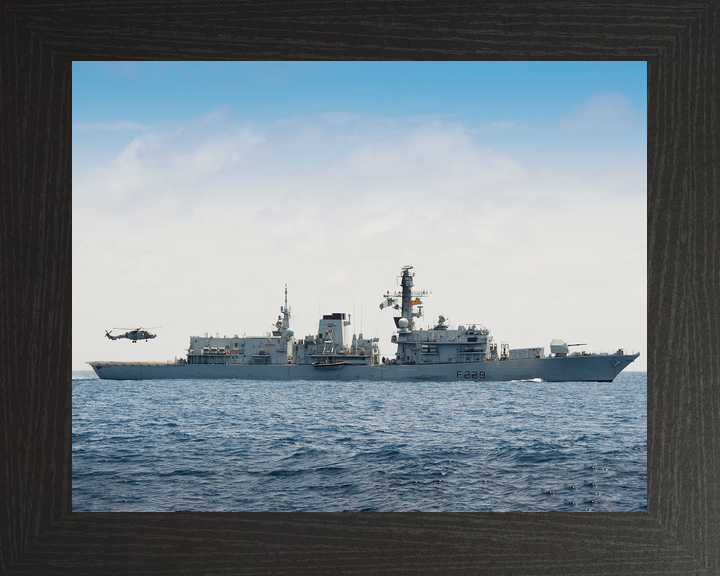 HMS Lancaster F229 Type 23 Frigate 2015 Starboard Beam at Sea Photo Print - Posters, Prints, & Visual Artwork - by Hampshire Prints (image 3 of 9)
