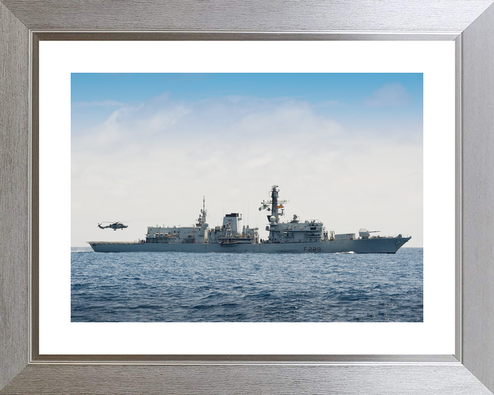 HMS Lancaster F229 Type 23 Frigate 2015 Starboard Beam at Sea Photo Print - Posters, Prints, & Visual Artwork - by Hampshire Prints (image 6 of 9)