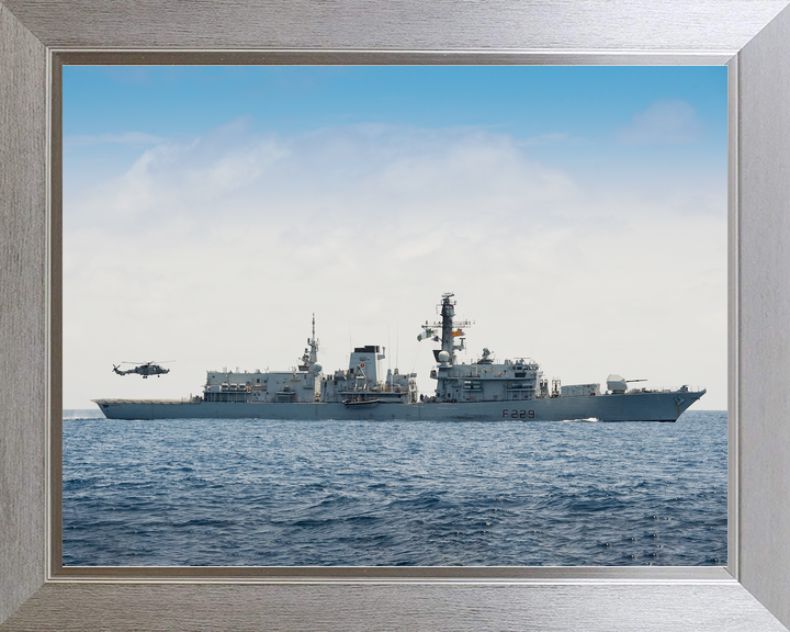 HMS Lancaster F229 Type 23 Frigate 2015 Starboard Beam at Sea Photo Print - Posters, Prints, & Visual Artwork - by Hampshire Prints (image 7 of 9)