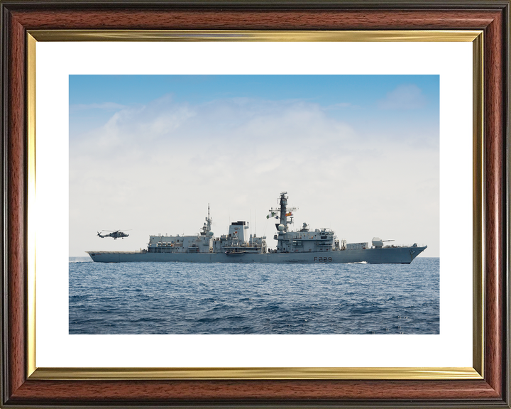 HMS Lancaster F229 Type 23 Frigate 2015 Starboard Beam at Sea Photo Print - Posters, Prints, & Visual Artwork - by Hampshire Prints (image 8 of 9)