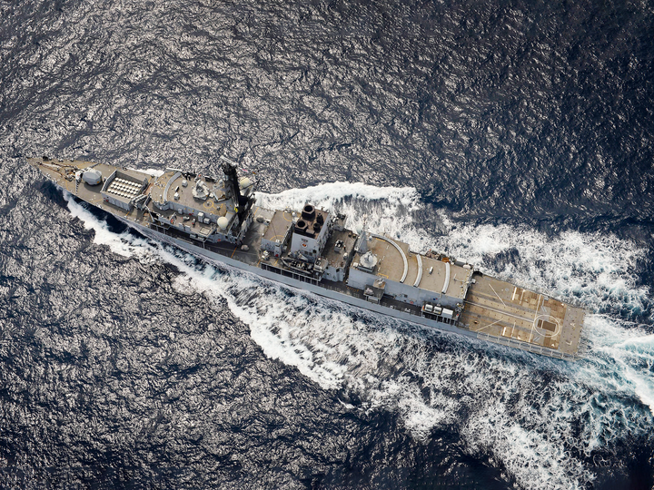 HMS Lancaster F229 Type 23 Frigate 2015 From the Air Photo Print - Posters, Prints, & Visual Artwork - by Hampshire Prints (image 1 of 9)