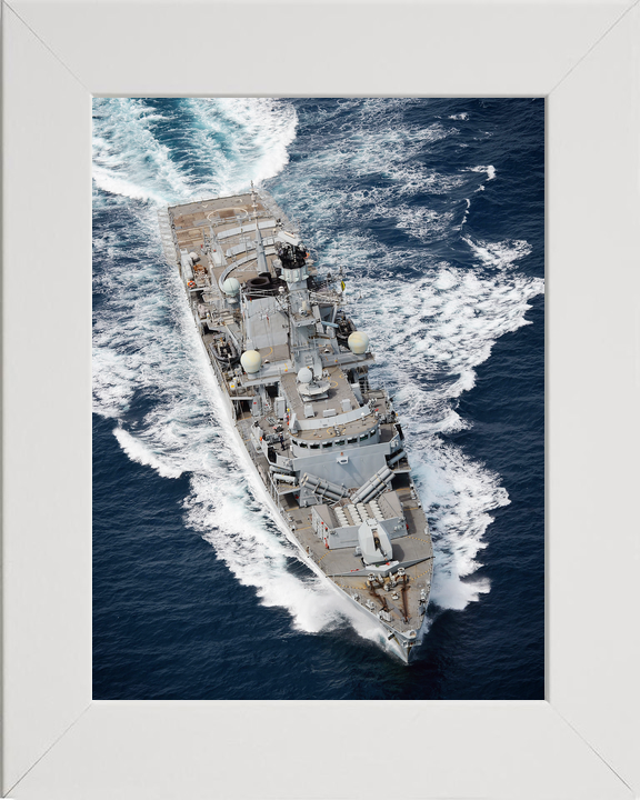 HMS Lancaster F229 Type 23 Frigate 2015 From Above Photo Print - Posters, Prints, & Visual Artwork - by Hampshire Prints (image 5 of 9)