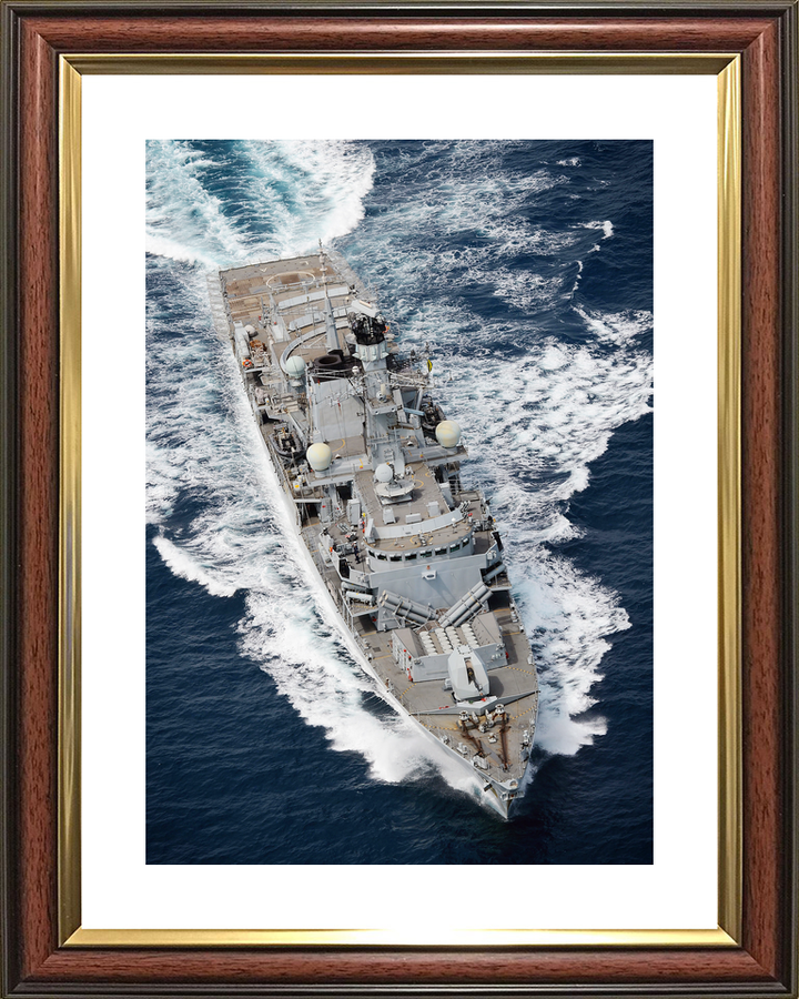 HMS Lancaster F229 Type 23 Frigate 2015 From Above Photo Print - Posters, Prints, & Visual Artwork - by Hampshire Prints (image 8 of 9)