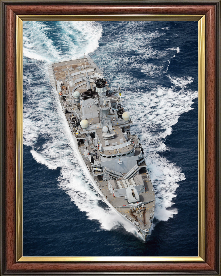 HMS Lancaster F229 Type 23 Frigate 2015 From Above Photo Print - Posters, Prints, & Visual Artwork - by Hampshire Prints (image 9 of 9)