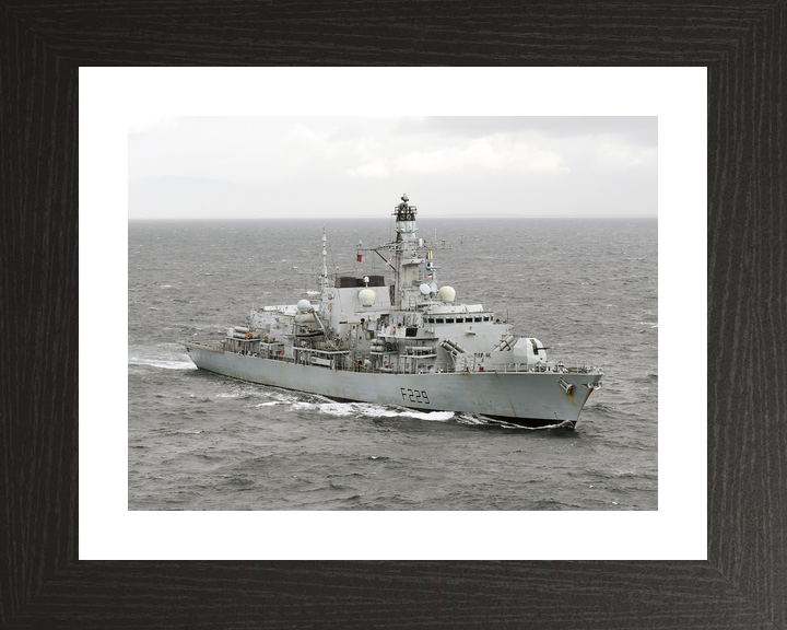 HMS Lancaster F229 Type 23 Frigate 2015 High Starboard View Photo Print - Posters, Prints, & Visual Artwork - by Hampshire Prints (image 2 of 9)