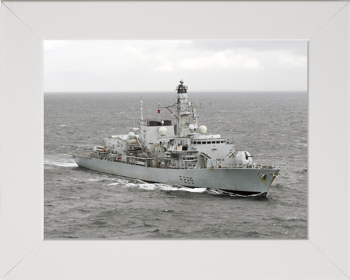 HMS Lancaster F229 Type 23 Frigate 2015 High Starboard View Photo Print - Posters, Prints, & Visual Artwork - by Hampshire Prints (image 5 of 9)