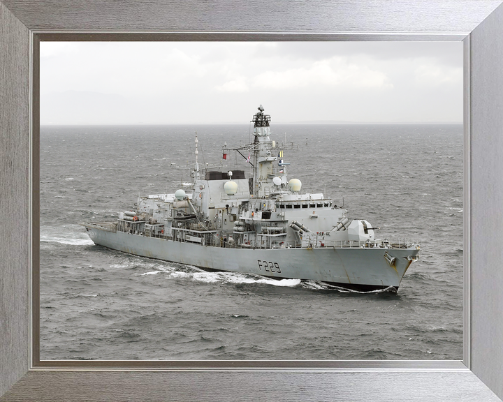 HMS Lancaster F229 Type 23 Frigate 2015 High Starboard View Photo Print - Posters, Prints, & Visual Artwork - by Hampshire Prints (image 7 of 9)