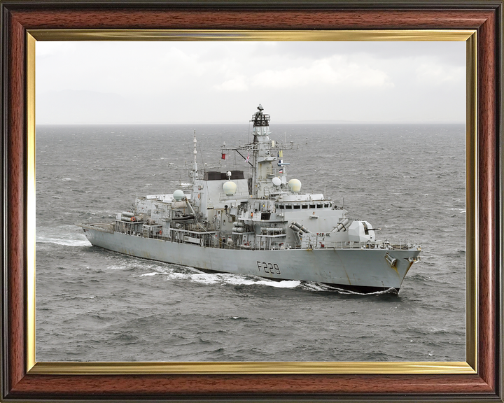 HMS Lancaster F229 Type 23 Frigate 2015 High Starboard View Photo Print - Posters, Prints, & Visual Artwork - by Hampshire Prints (image 9 of 9)