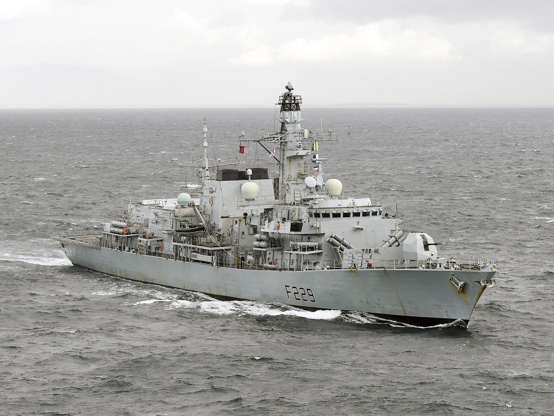 HMS Lancaster F229 Type 23 Frigate 2015 High Starboard View Photo Print - Posters, Prints, & Visual Artwork - by Hampshire Prints (image 1 of 9)