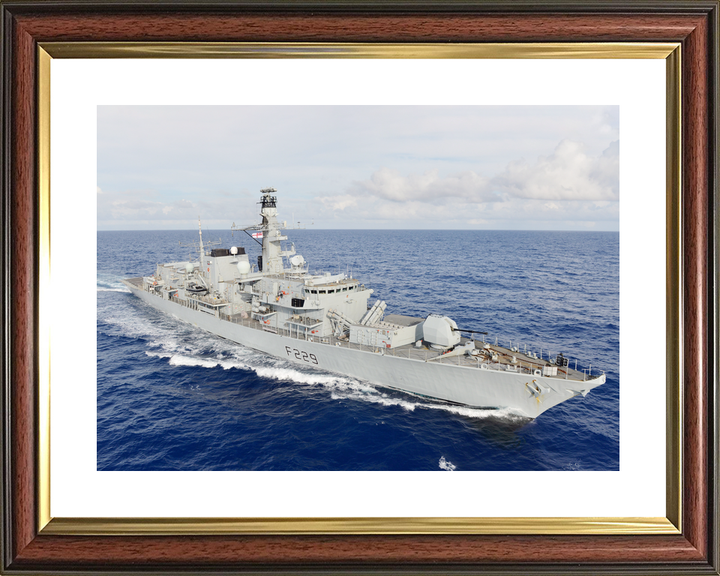 HMS Lancaster F229 Type 23 Frigate 2013 Underway Photo Print - Posters, Prints, & Visual Artwork - by Hampshire Prints (image 8 of 9)