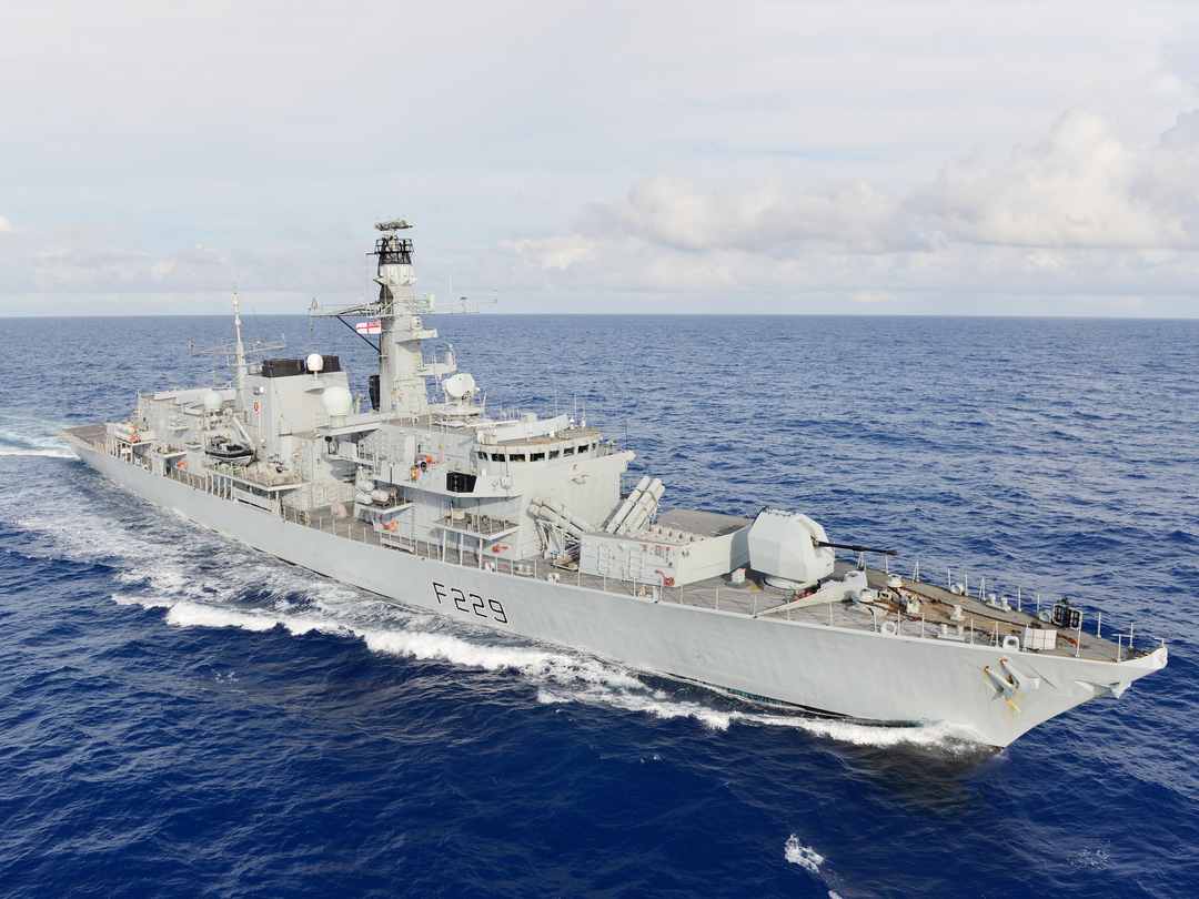 HMS Lancaster F229 Type 23 Frigate 2013 Underway Photo Print - Posters, Prints, & Visual Artwork - by Hampshire Prints (image 1 of 9)