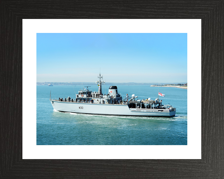 HMS Ledbury M30 Hunt Class Minesweeper 2013 Photo Print - Posters, Prints, & Visual Artwork - by Hampshire Prints (image 2 of 9)