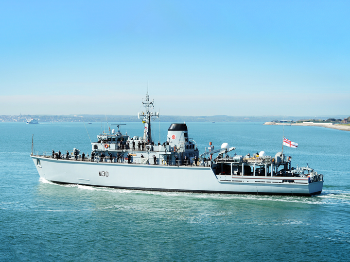 HMS Ledbury M30 Hunt Class Minesweeper 2013 Photo Print - Posters, Prints, & Visual Artwork - by Hampshire Prints (image 1 of 9)