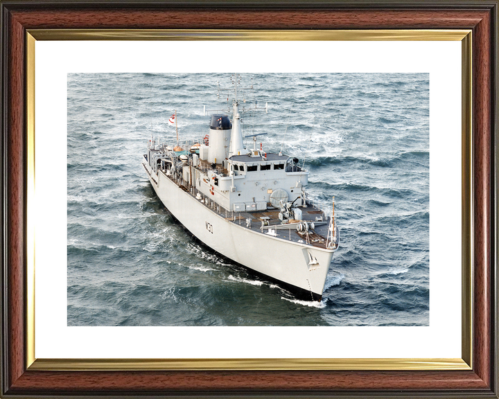 HMS Ledbury M30 Hunt Class Minesweeper 2001 Photo Print - Posters, Prints, & Visual Artwork - by Hampshire Prints (image 8 of 9)