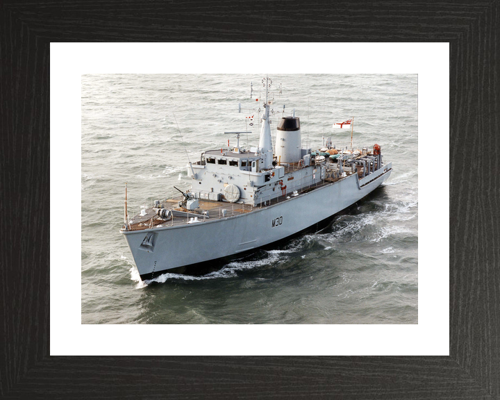 HMS Ledbury M30 Hunt Class Minesweeper 1997 Photo Print - Posters, Prints, & Visual Artwork - by Hampshire Prints (image 2 of 9)