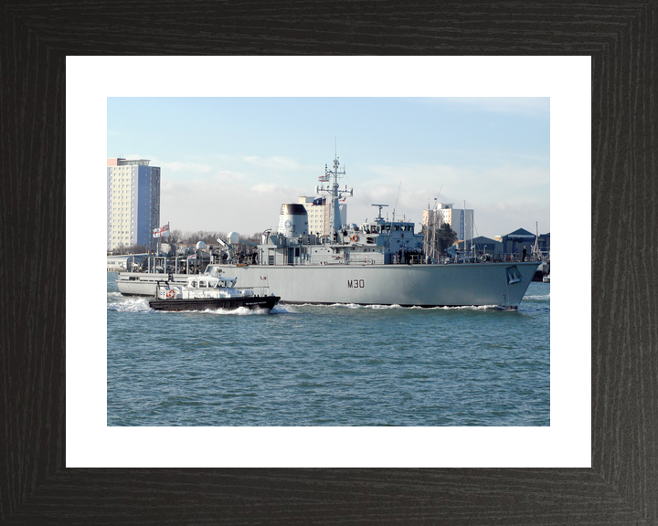 HMS Ledbury M30 Hunt Class Minesweeper 2008 Photo Print - Posters, Prints, & Visual Artwork - by Hampshire Prints (image 2 of 9)