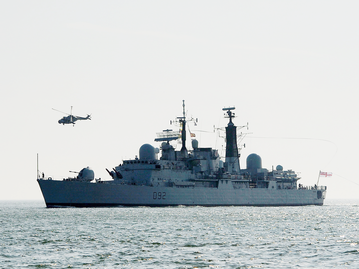 HMS Liverpool D92 Type 42 Destroyer 2012 Paying off Photo Print - Posters, Prints, & Visual Artwork - by Hampshire Prints (image 1 of 9)