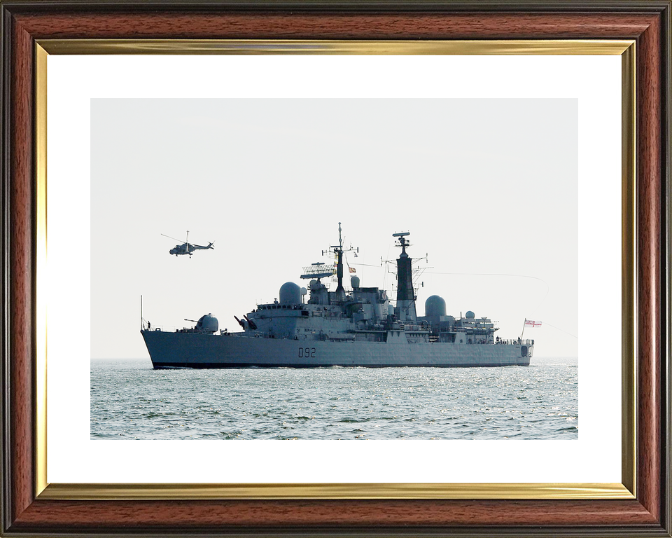HMS Liverpool D92 Type 42 Destroyer 2012 Paying off Photo Print - Posters, Prints, & Visual Artwork - by Hampshire Prints (image 8 of 9)