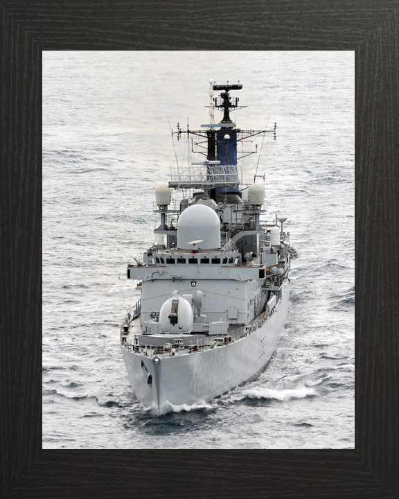 HMS Liverpool D92 Type 42 Destroyer 2012 Bow View at Sea Photo Print - Posters, Prints, & Visual Artwork - by Hampshire Prints (image 3 of 9)