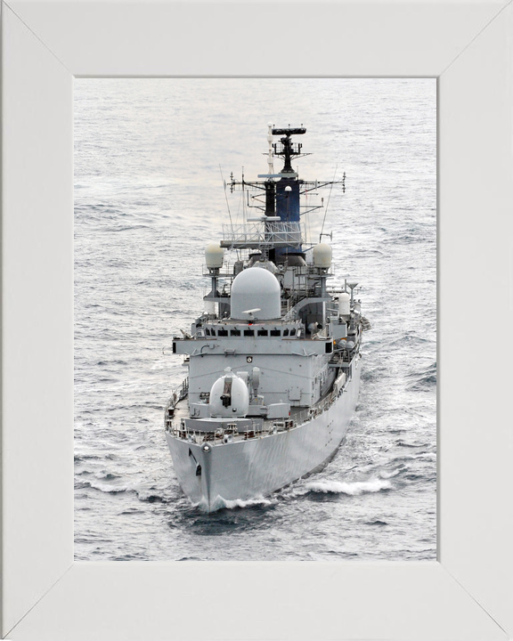 HMS Liverpool D92 Type 42 Destroyer 2012 Bow View at Sea Photo Print - Posters, Prints, & Visual Artwork - by Hampshire Prints (image 5 of 9)