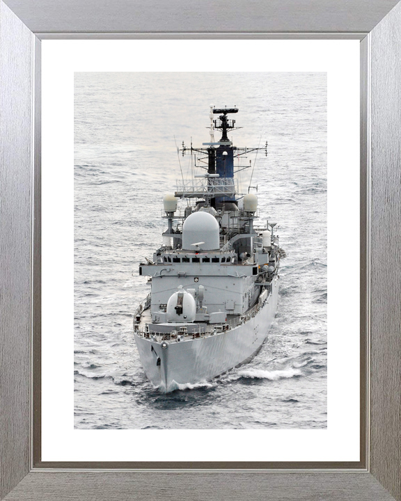 HMS Liverpool D92 Type 42 Destroyer 2012 Bow View at Sea Photo Print - Posters, Prints, & Visual Artwork - by Hampshire Prints (image 6 of 9)