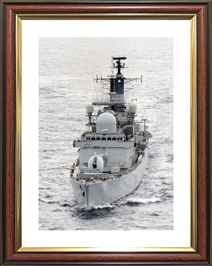 HMS Liverpool D92 Type 42 Destroyer 2012 Bow View at Sea Photo Print - Posters, Prints, & Visual Artwork - by Hampshire Prints (image 8 of 9)