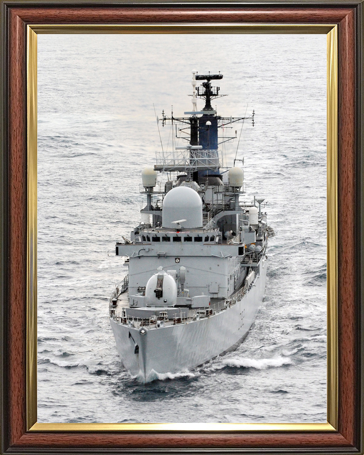 HMS Liverpool D92 Type 42 Destroyer 2012 Bow View at Sea Photo Print - Posters, Prints, & Visual Artwork - by Hampshire Prints (image 9 of 9)