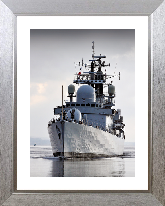 HMS Liverpool D92 Type 42 Destroyer 2012 Low Port Bow Reflections Photo Print - Posters, Prints, & Visual Artwork - by Hampshire Prints (image 6 of 9)