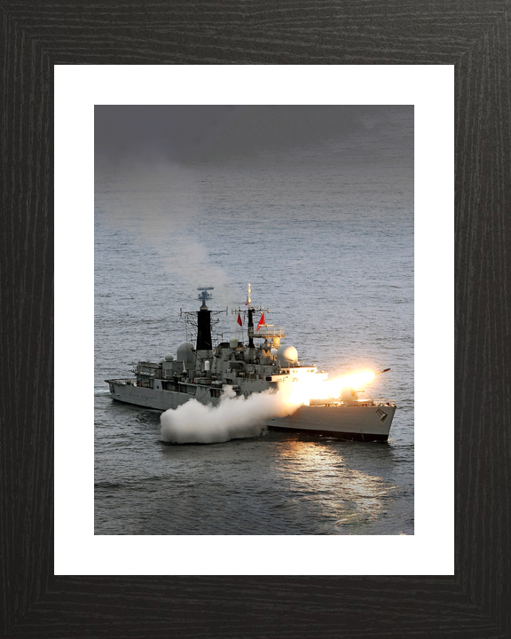HMS Liverpool D92 Type 42 Destroyer 2011 Firing Sea Dart Missile Photo Print - Posters, Prints, & Visual Artwork - by Hampshire Prints (image 2 of 9)