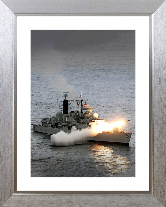 HMS Liverpool D92 Type 42 Destroyer 2011 Firing Sea Dart Missile Photo Print - Posters, Prints, & Visual Artwork - by Hampshire Prints (image 6 of 9)