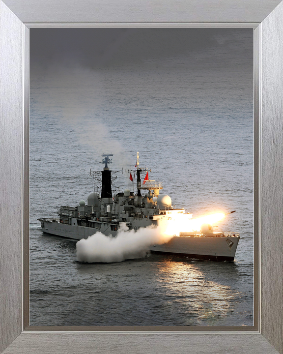 HMS Liverpool D92 Type 42 Destroyer 2011 Firing Sea Dart Missile Photo Print - Posters, Prints, & Visual Artwork - by Hampshire Prints (image 7 of 9)