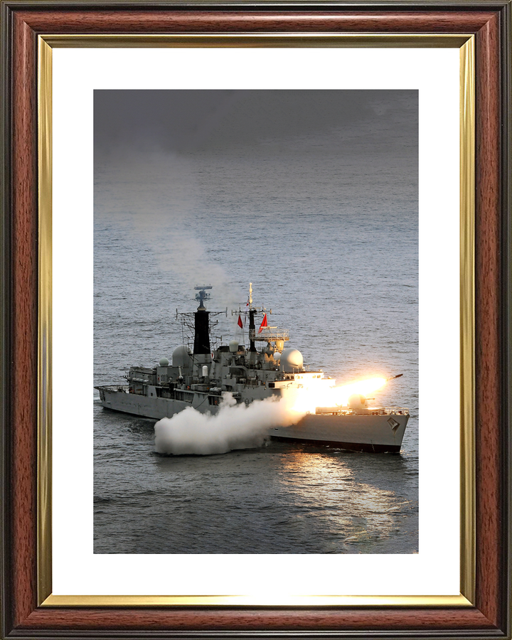 HMS Liverpool D92 Type 42 Destroyer 2011 Firing Sea Dart Missile Photo Print - Posters, Prints, & Visual Artwork - by Hampshire Prints (image 8 of 9)