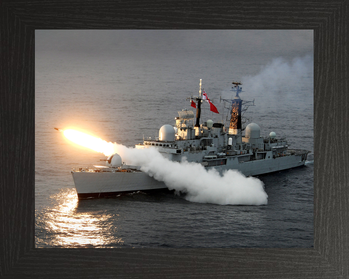 HMS Liverpool D92 Type 42 Destroyer 2011 Sea Dart Firing Photo Print - Posters, Prints, & Visual Artwork - by Hampshire Prints (image 3 of 9)