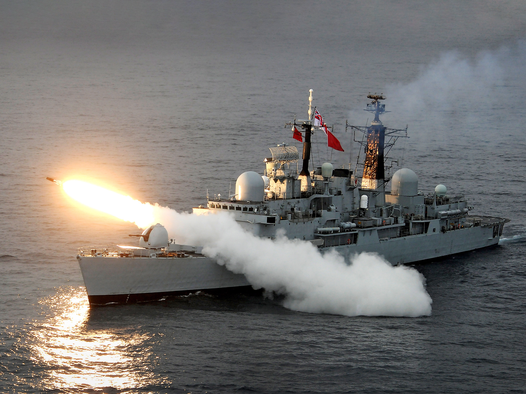HMS Liverpool D92 Type 42 Destroyer 2011 Sea Dart Firing Photo Print - Posters, Prints, & Visual Artwork - by Hampshire Prints (image 1 of 9)