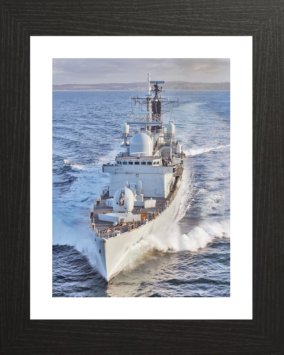 HMS Liverpool D92 Type 42 Destroyer 2010 Underway High Bow View Photo Print - Posters, Prints, & Visual Artwork - by Hampshire Prints (image 2 of 9)